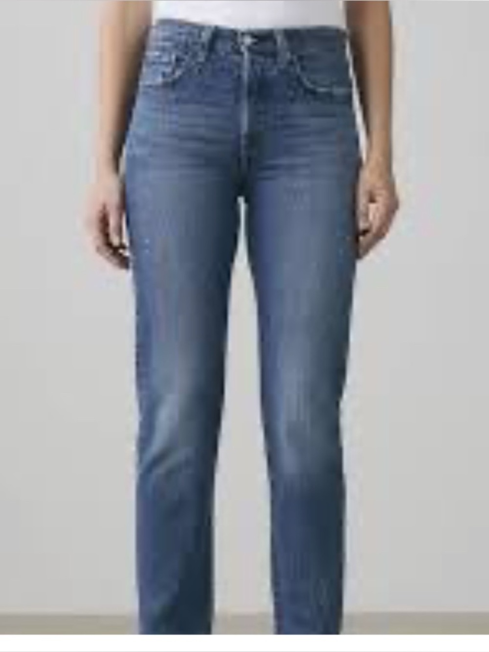 Levi's Women's Mid Rise Skinny Jeans - Light Blue with Brown Stitching size 4
